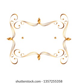 golden square label victorian style