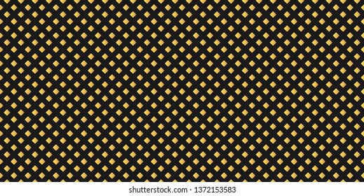 Golden squares points. Abstract geometric seamless pattern .Vector illustration.