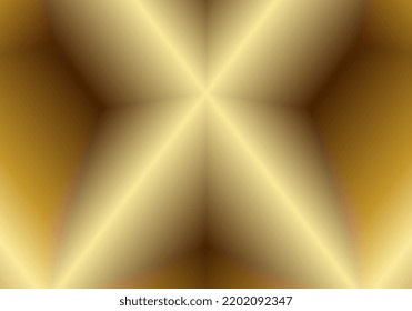 Golden star background and Abstract gradient background design. Modern soft gold color curve wallpaper vector design
