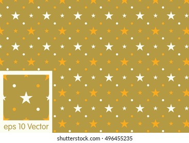 Golden Star background patterns