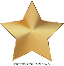 golden star balloon background for celebration party decoration vector illustration