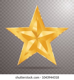 golden star, champion and winner background