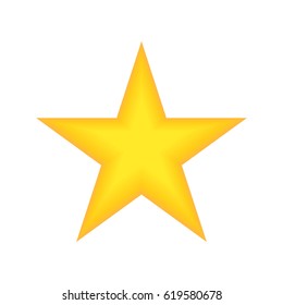 Golden star icon.