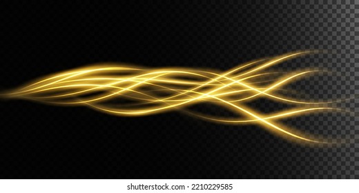 Estrella dorada con pequeñas partículas de polvo brillante, sobre un fondo negro, el efecto del resplandor y los rayos de luz, luces brillantes, sun.vector.