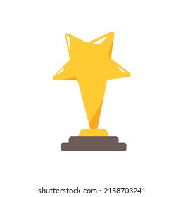 golden star trophy for the winner of the contest