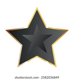 Golden star vip for membership  exclusive label