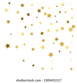 Random Falling Golden Stars On Honologram Stock Vector (Royalty Free ...