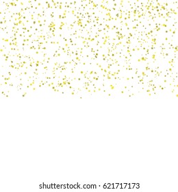 golden stars confetti background vector eps 10