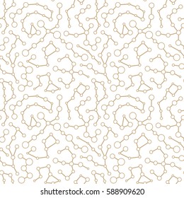 golden stars constellation pattern