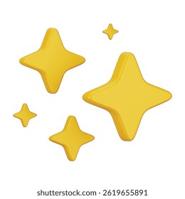 golden stars on white background