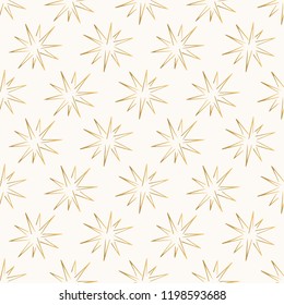 Golden stars pattern