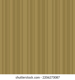 Golden striped seamless vector texture. Simple repeating pattern with vertical lines