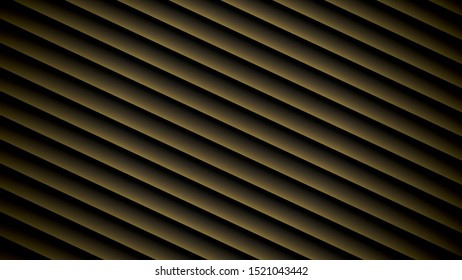 Golden stripes on a black background.
