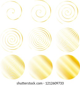 Golden Stylish precise whirlpool set