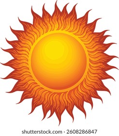 Golden Sun Vector for Sinhala and Tamil New Year – Traditional Sinhala Aluth Avurudu Design with Cultural Festival Elements PNG