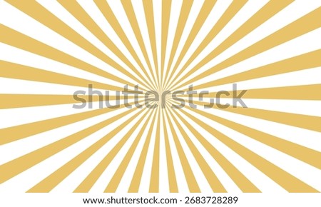 Golden Sunburst Rays Abstract Background Vibrant Energetic Radial Pattern