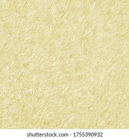 Golden surface with gloss and scratches. The rough texture of a scraped wall.