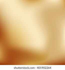 Golden texture. Abstract blur Vector background