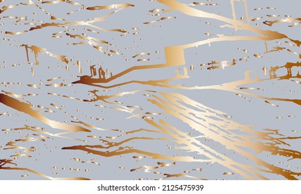 Patrón de vector de fondo gris abstracto de textura dorada