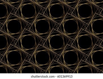 Golden texture. Vector pattern. Geometric background. Abstract geometric pattern.