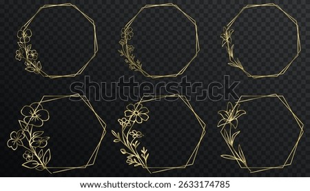 Golden thin frame shines elegantly on black background.
Art deco arch forms minimalist luxury border design.
Rectangular line frame offers space for refined titles.
Thin linear frame suits modern