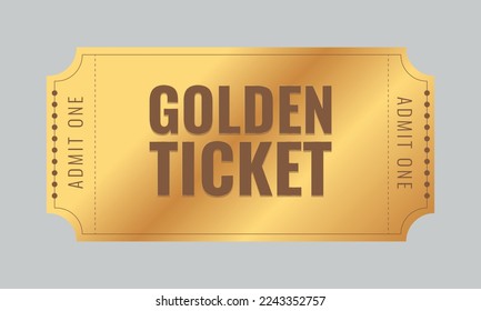 golden ticked admit one illustration