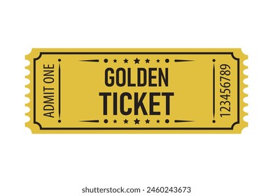 Golden Ticket Template Images 554