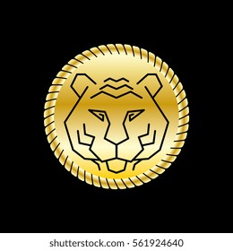golden tiger logo