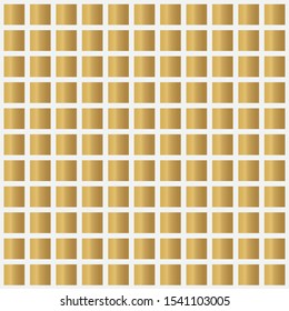 golden tiles background- vector illustration