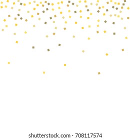 Golden Tinsel Texture On White Background Stock Vector (Royalty Free ...