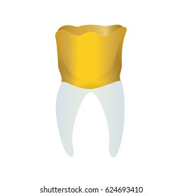 Golden tooth jewerly