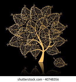 Golden tree