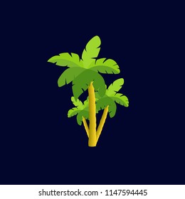 golden tree vector for logo, icon, symbol, sign. it can use as symbol of business or environment development