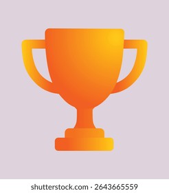 Vetor de prêmio Troféu Dourado Ilustração