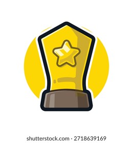 Troféu de Ouro para o Campeão.