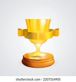 golden trophy cups and awards