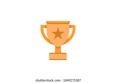 Golden trophy icon