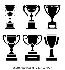 Golden trophy with shining finish, symbolizing victory, achievement, success, award recognition, and celebration of excellence.
