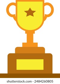 golden trophy that awared to the winner 