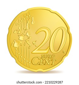 Euro Coin 1 Vector Images (over 540)