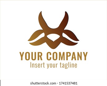  golden vector and abstract logo for commercial use. 