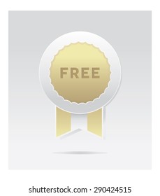 golden vector badge free