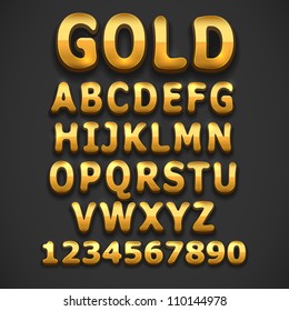 Golden vector font