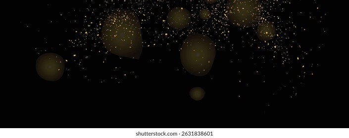 Golden vector gold glitter background design