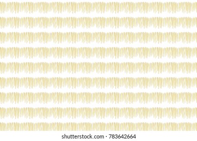 Golden Vector Hand Drawn Pattern