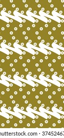 Golden vector illustrations. Elegant seamless pattern for stylish creative design