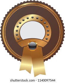 Golden Vector Lable  for advertising Retro vintage golden badges and labels vector