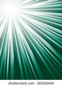 Golden Vector Rays. Abstract Modern Background.