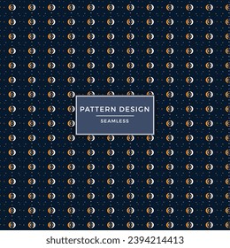 Golden vector seamless pattern with small diamond shapes, floral silhouettes. Luxury modern white and gold background with halftone effect, randomly scattered shapes. Simple texture.