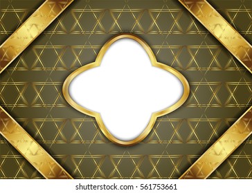 Golden vintage background.blank for message or text.Certificate.